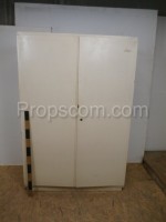 Double-leaf cabinet white