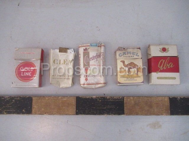 Cigarette boxes mix