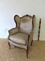 Upholstered armchair