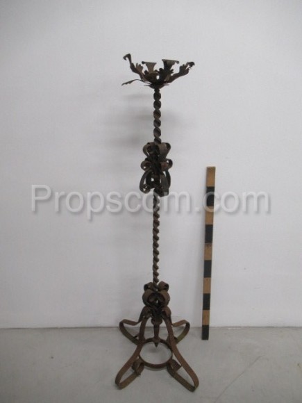 Forged candlestick