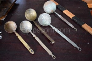 Brass ladles