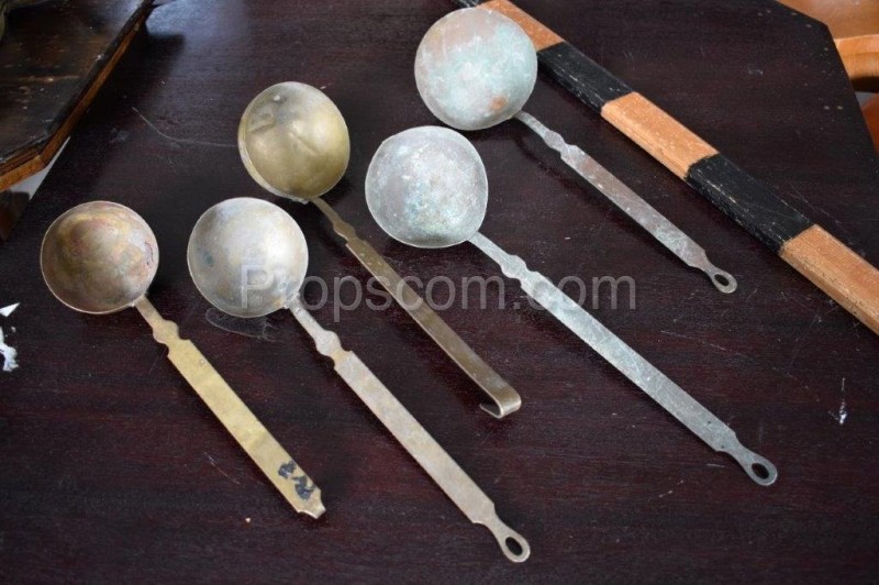 Brass ladles