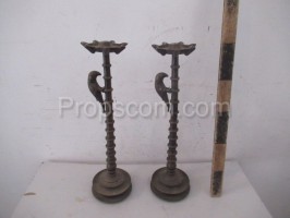 Pair of candlesticks