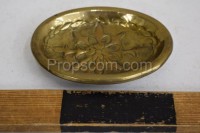 Brass ashtray