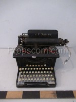 LC Smith typewriter