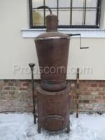 Boiler with copper tank
