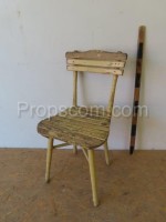 Wooden garden chairs