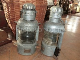 East German ship lamps