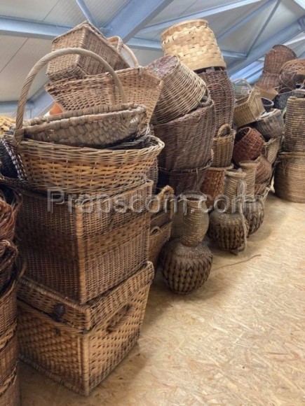 Baskets, wicker