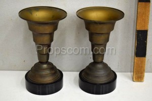 Brass cups