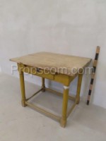 Wooden table with legs 