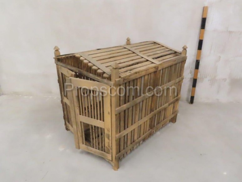 Wooden cage