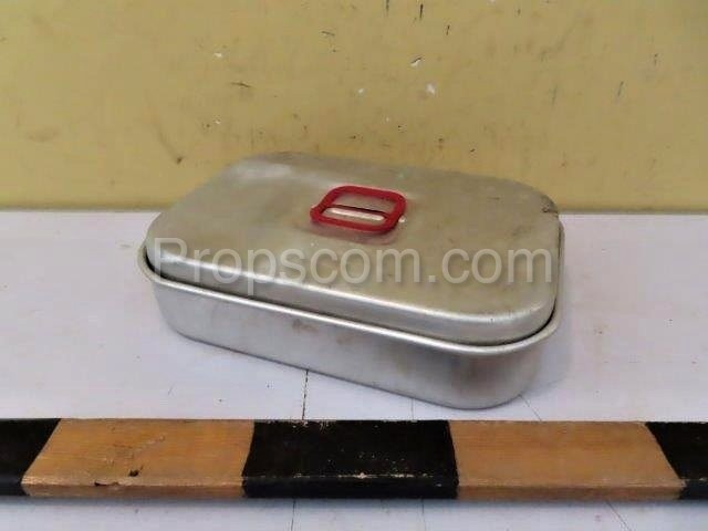 Aluminum snack box