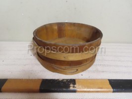 Wooden bowl