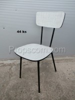 Grauer Umakart-Stuhl aus Metall