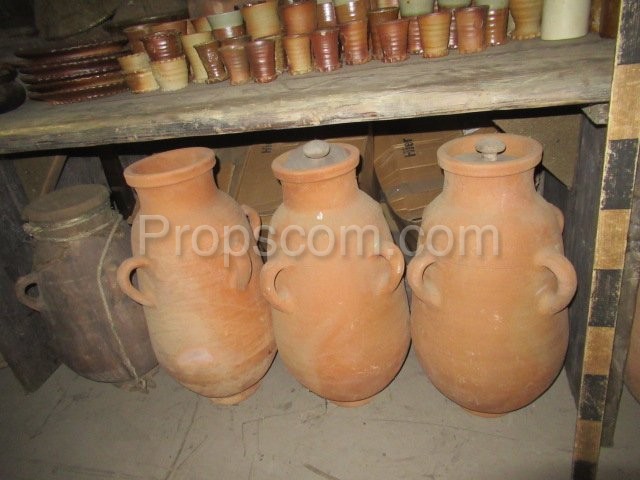 Large ceramic containers