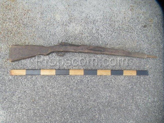 Wooden rifle